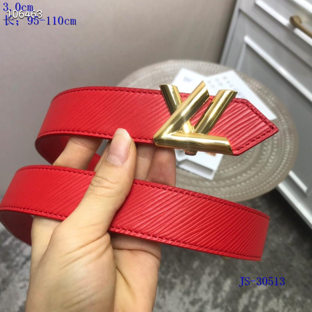 LV Belts 3.0 cm Width 184
